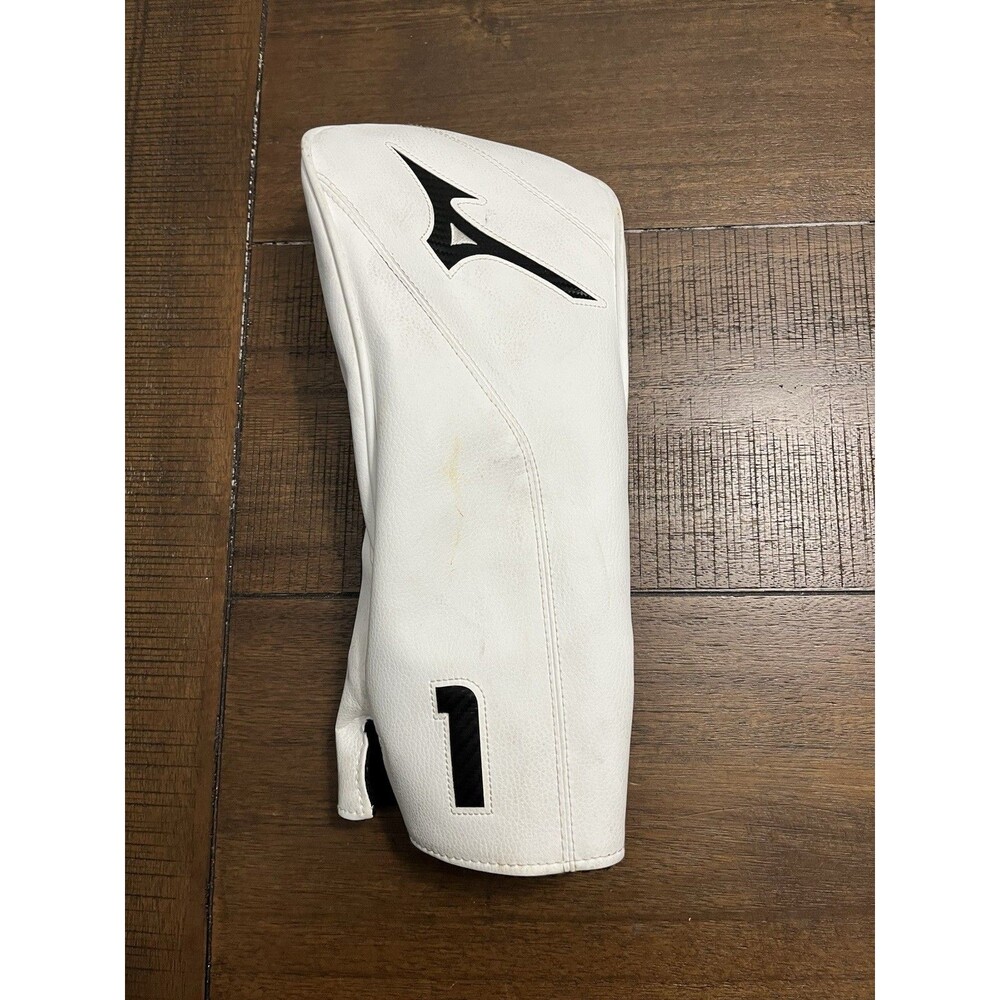 Mizuno ST200X Driver Headcover White Leather Golf Club Cover ST200
